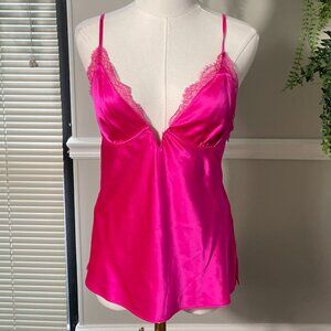 Cami NYC | Roselyn Lace Cami in Neon Pink